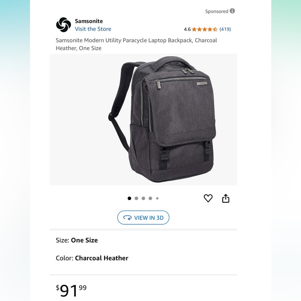 Samsonite Backpack - image 4